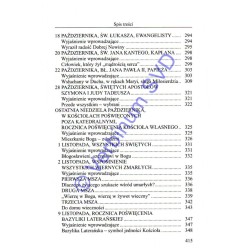 POCHYLENI NAD SŁOWEM BOŻYM. Uroczystości. Święta. Wspomnienia cz. II/lipec-grudzień