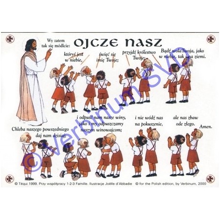 OJCZE NASZ - POCZTÓWKA