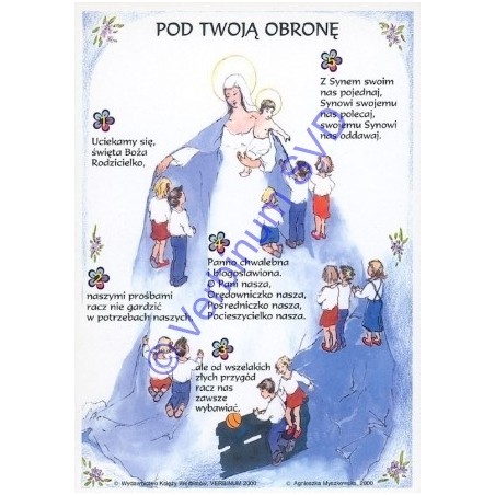 POD TWOJĄ OBRONĘ - POCZTÓWKA