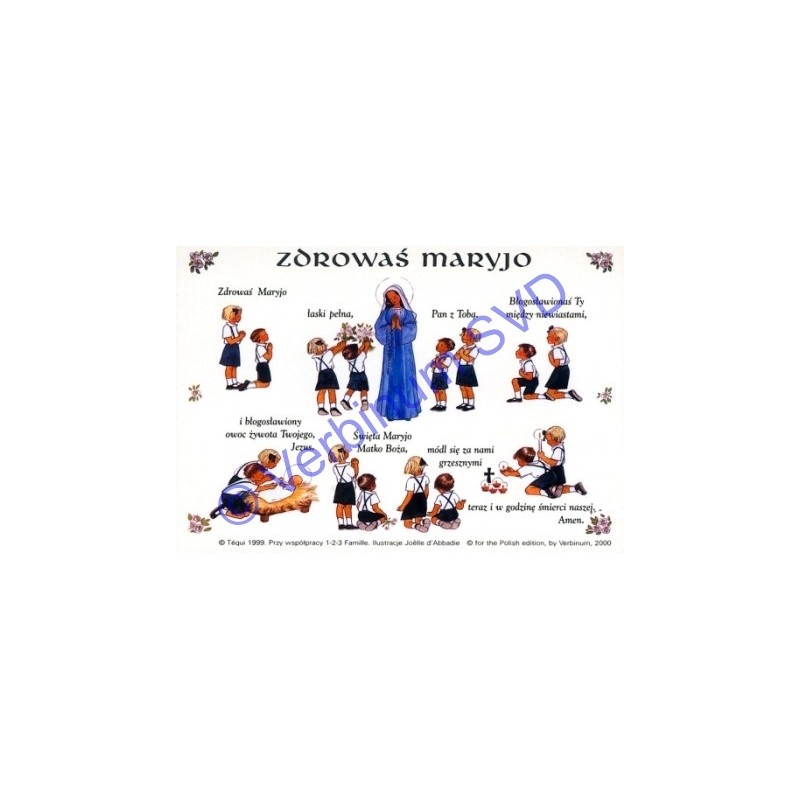 ZDROWAŚ MARYJO - POCZTÓWKA