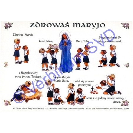 ZDROWAŚ MARYJO - POCZTÓWKA