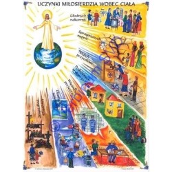 UCZYNKI MIŁOSIERDZIA WOBEC CIAŁA - PLAKAT