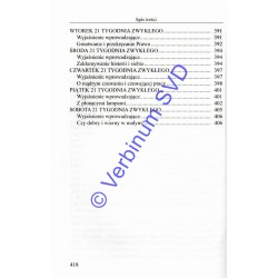 POCHYLENI NAD SŁOWEM BOŻYM. Okres zwykły od 10 do 21 tygodnia