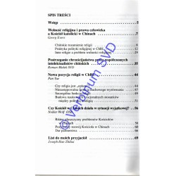 CHRZEŚCIJAŃSTWO I KOŚCIÓŁ W CHIŃSKIEJ REPUBLICE LUDOWEJ