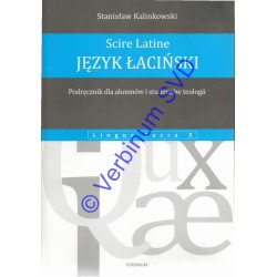 JĘZYK ŁACIŃSKI. Podręcznik dla alumnów i studentów teologii