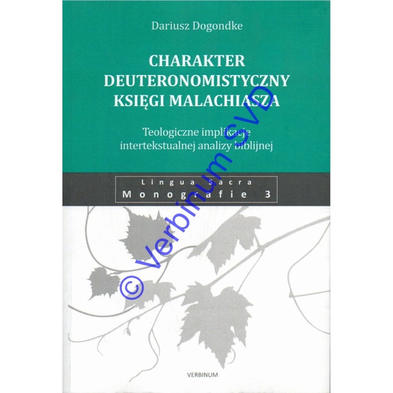 Charakter deuteronomistyczny Księgi Malachiasza