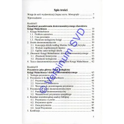 Charakter deuteronomistyczny Księgi Malachiasza