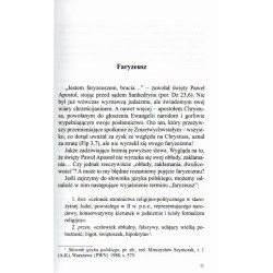 JESTEM FARYZEUSZEM, BRACIA....
