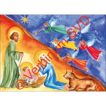 KARTKA BOŻE NARODZENIE 06 z kopertą