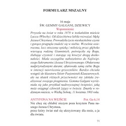 Święta Gemma Galgani